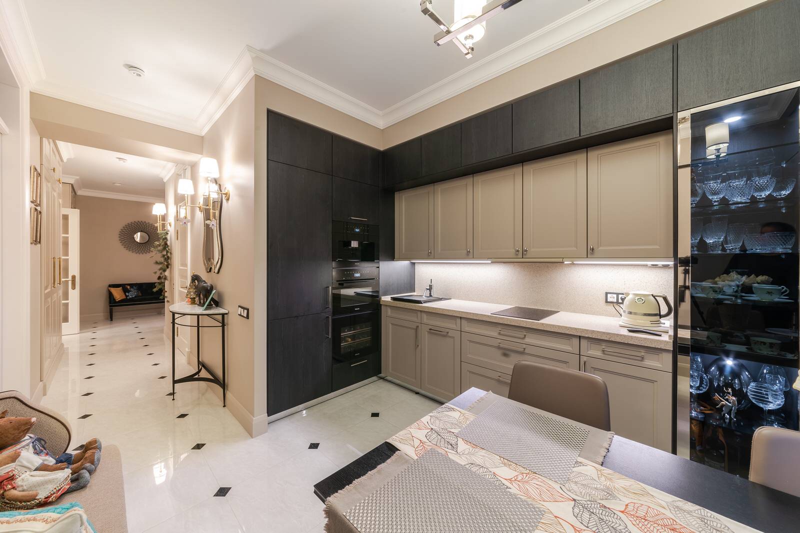 Элитный интерьер квартиры на Смоленке