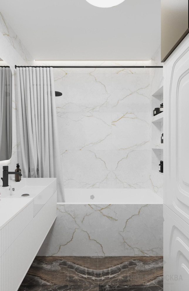 Дизайн-проект однокомнатной квартиры, Волгоградский пр-кт, дом 32/5 корпус