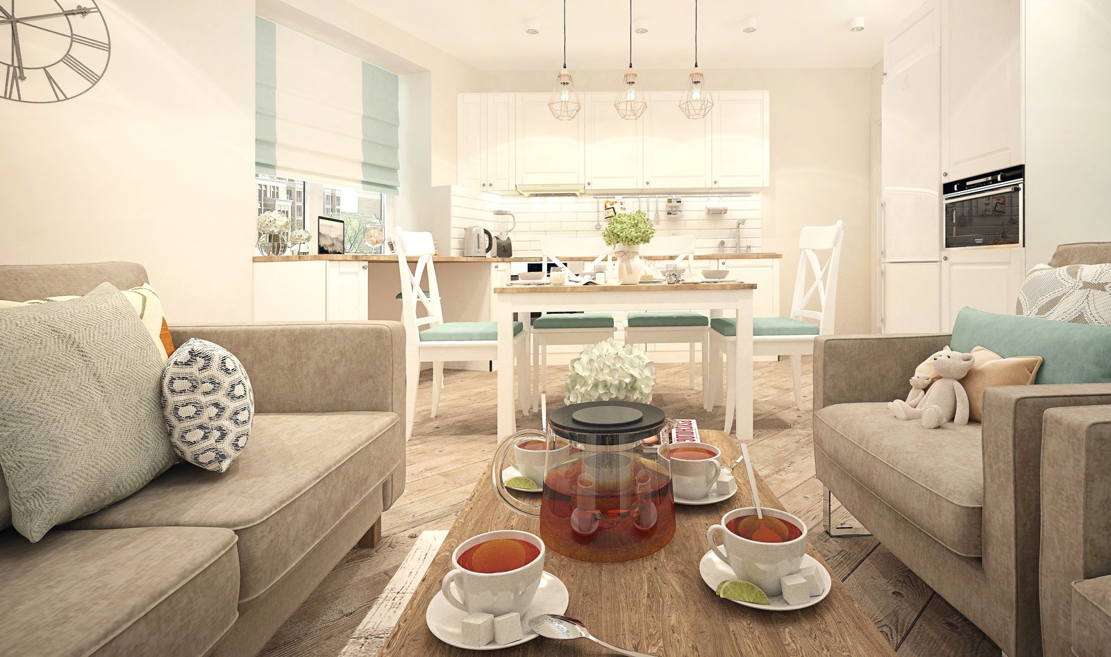 Гостиная для семьи