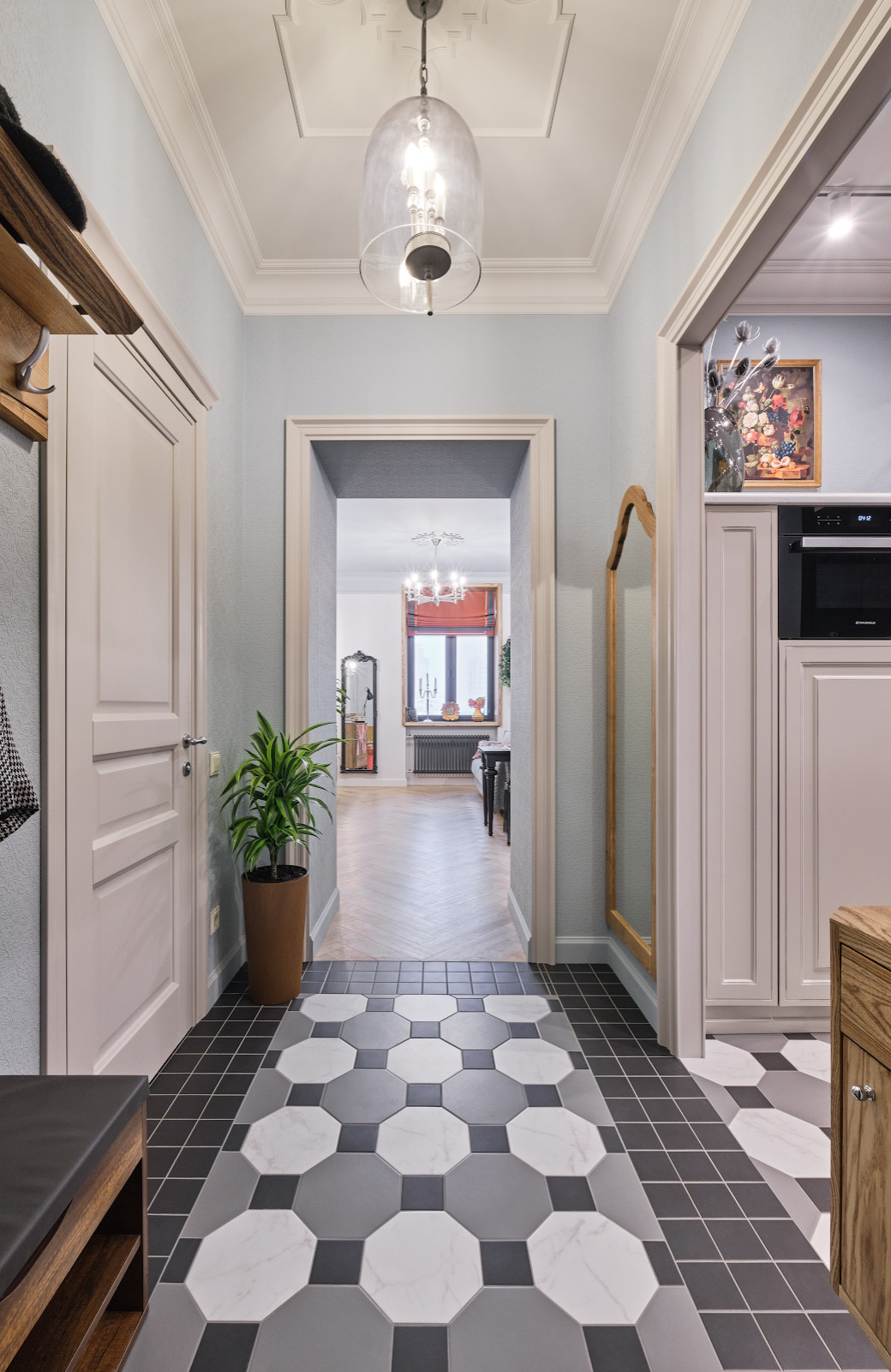 Интерьерная съёмка квартиры в сталинке на Кутузовском проспекте(Москва)