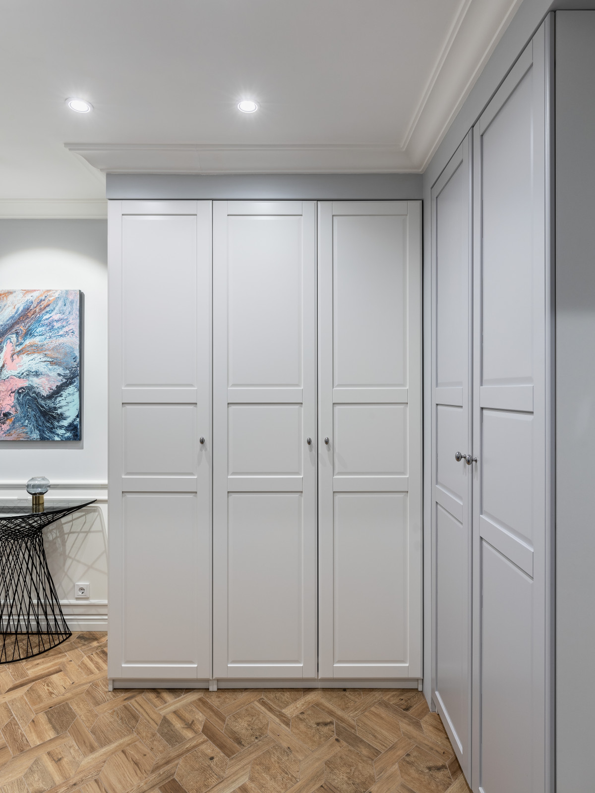 Chic interior for young couple