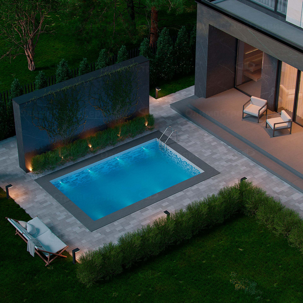 Современный дом «Бремор» с плоской крышей