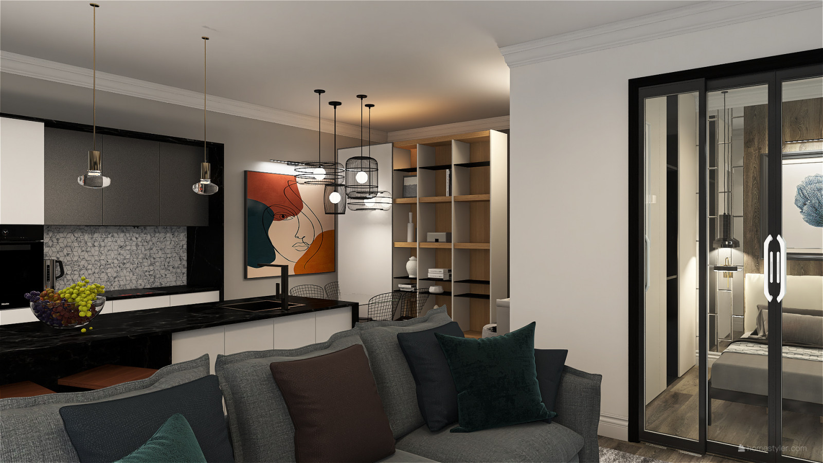 КВАРТИРА ДЛЯ МОЛОДОГО БИЗНЕСМЕНА В Ростове-на-Дону