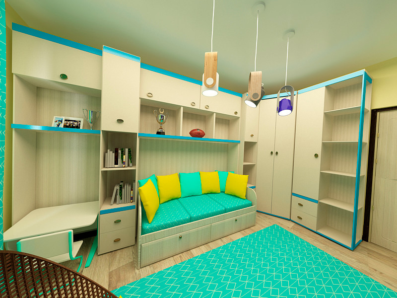 спальня для мальчика