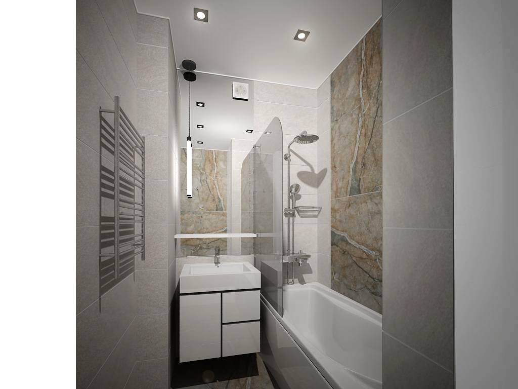 Квартира в стиле Loft Ванная комната