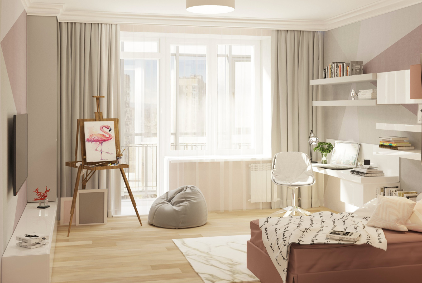 Семь метров над уровнем неба.