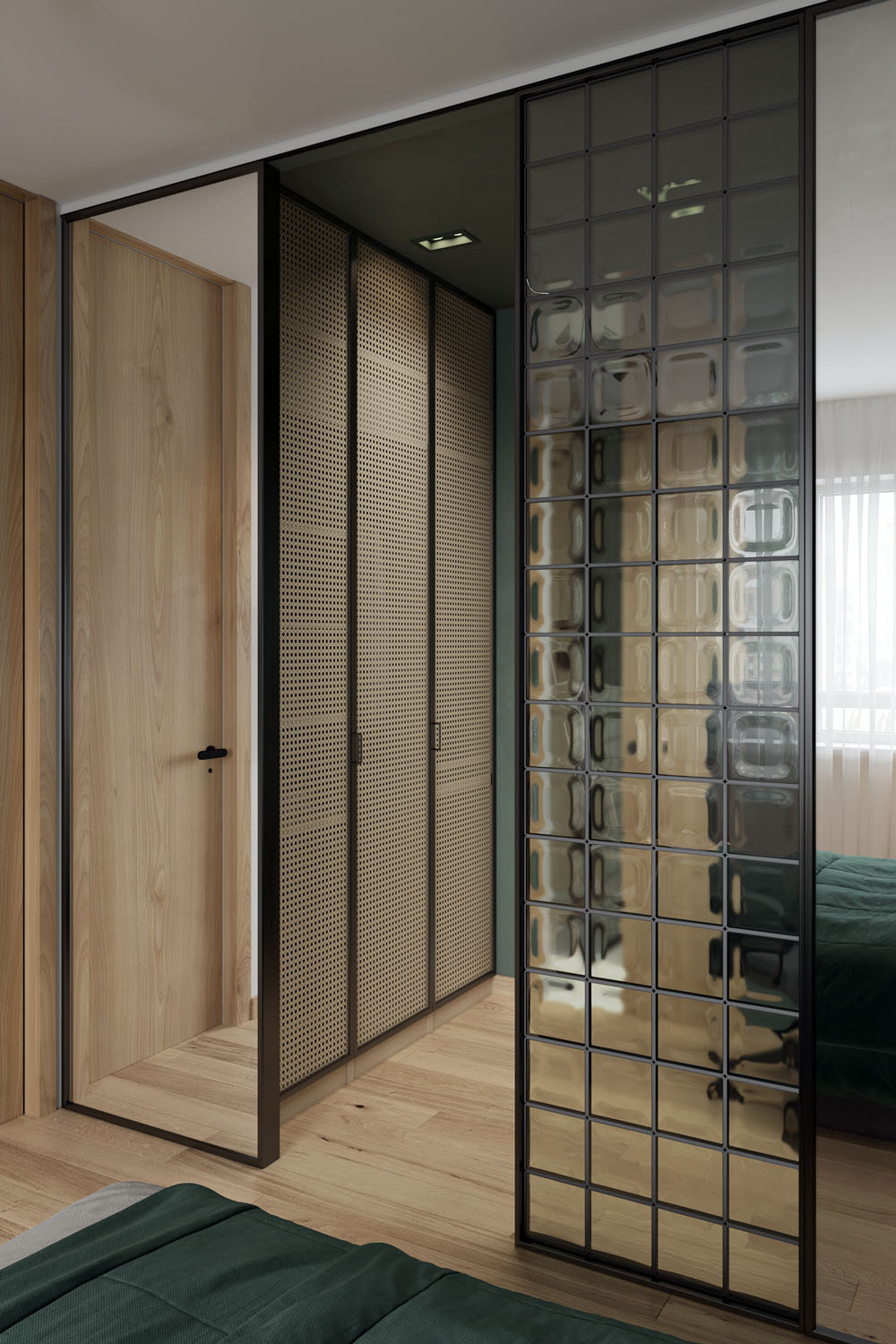 Визуализация трехкомнатной квартиры в ЖК Некрасовка