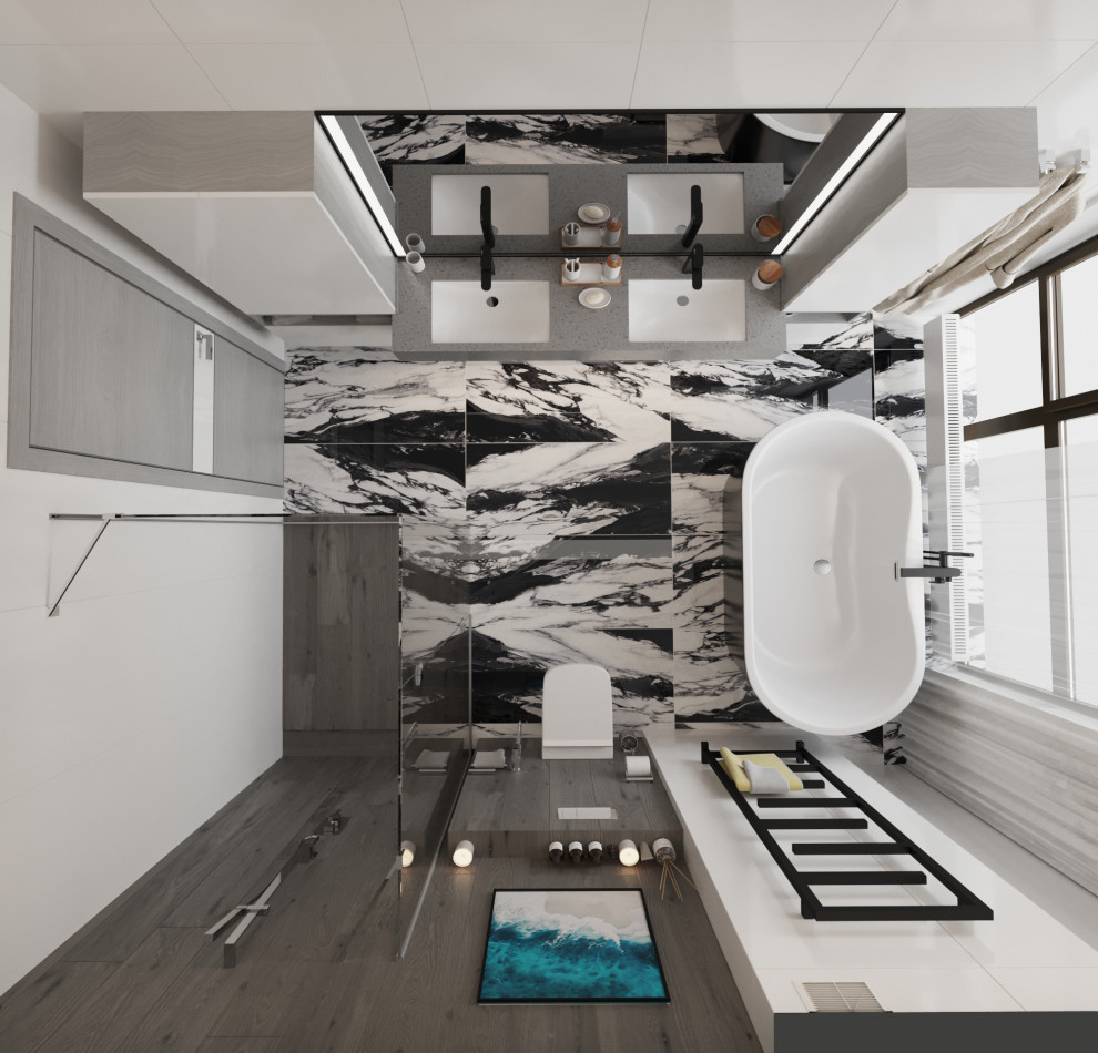 интерьер таунхауса