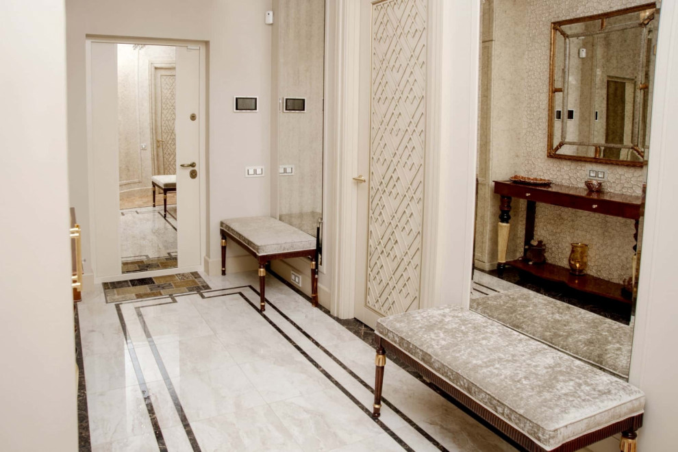 Дизайнерский ремонт в пятикомнатной квартиры 149 м2