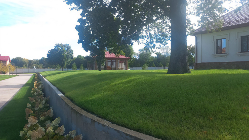 Landscape design of the territory (Moscow region 2022)