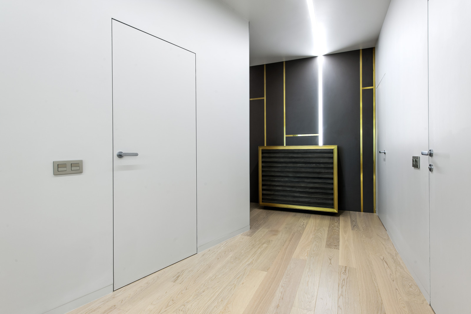 Прихожая. Дизайн проект квартиры на Петровском острове