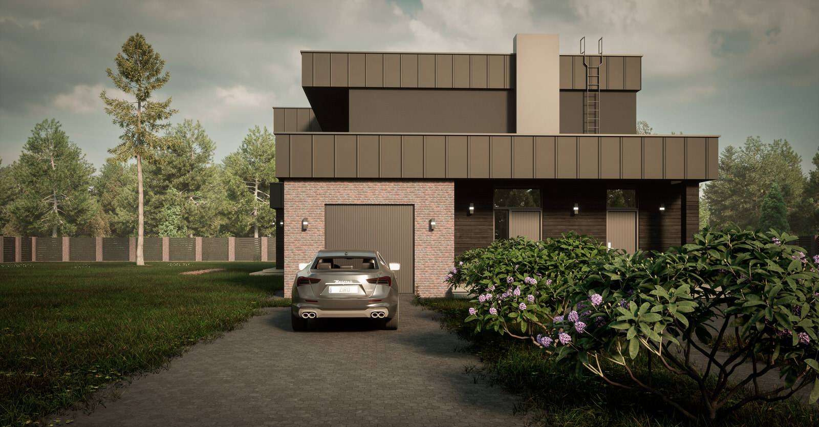 Главный фасад