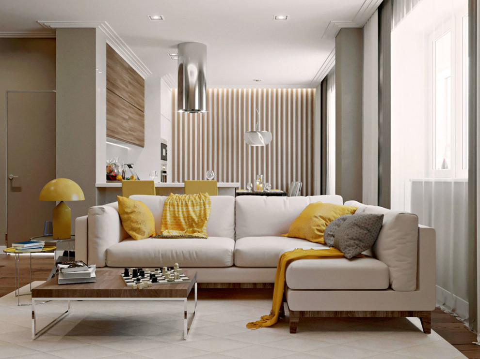 Обложка проекта: 3-х комнатная квартира ЖК Ньютон