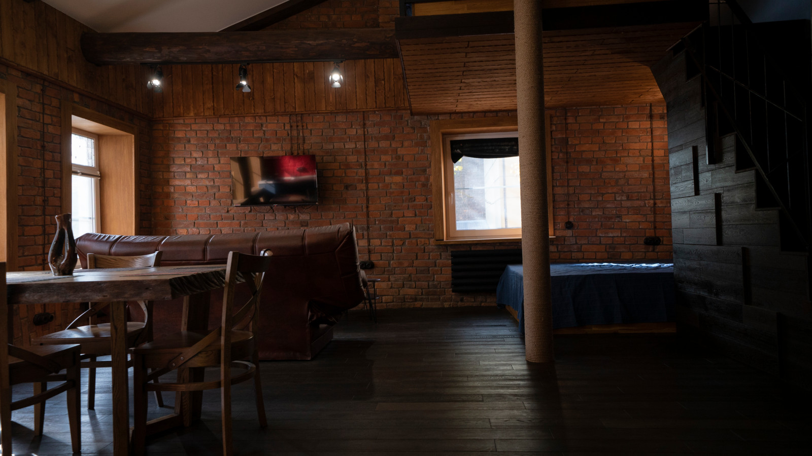 Квартира-студия в стиле лофт