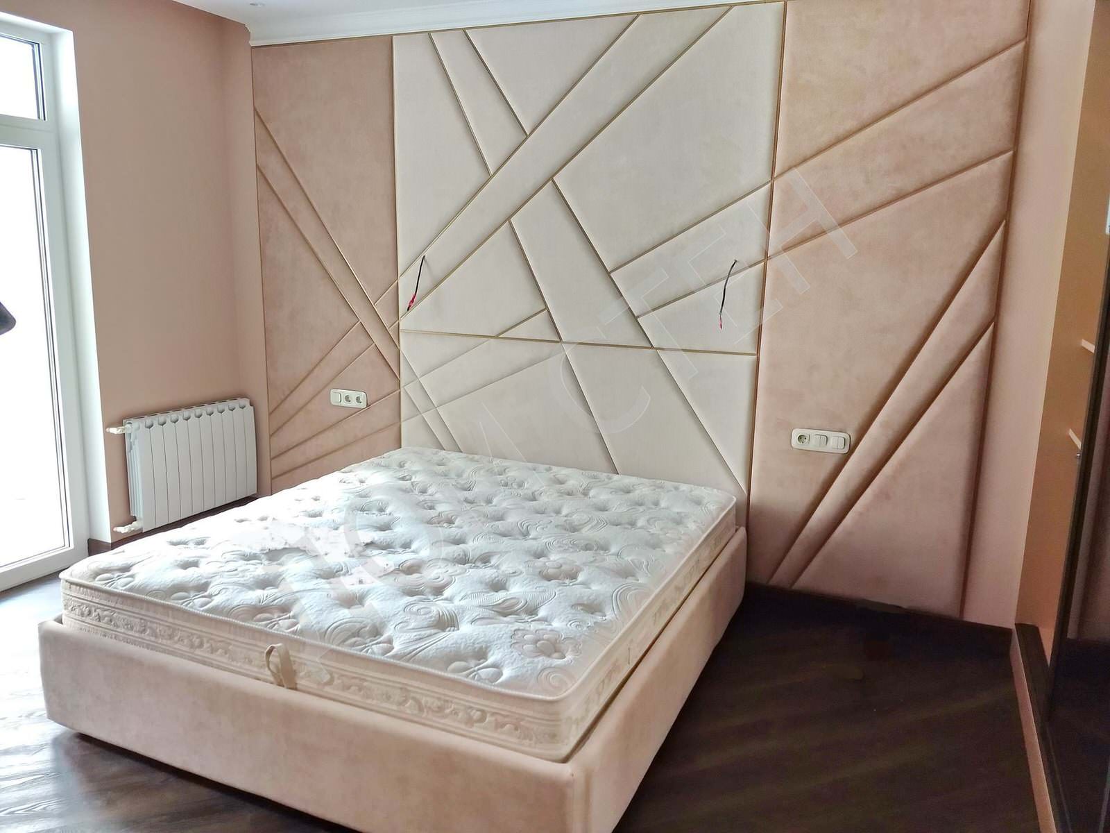 Мягкие стеновые панели в интерьере. Наше производство