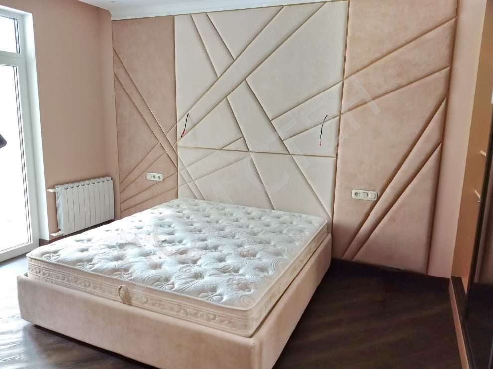 Мягкие стеновые панели в интерьере. Наше производство