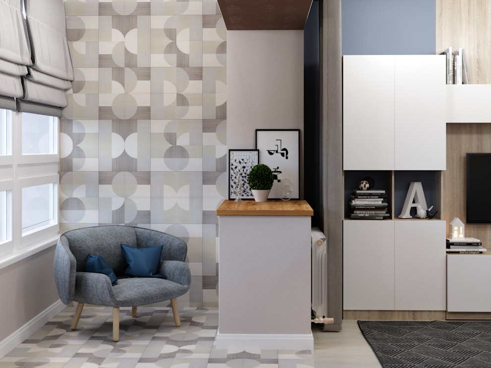 Дизайн проект 2х комнатной квартиры