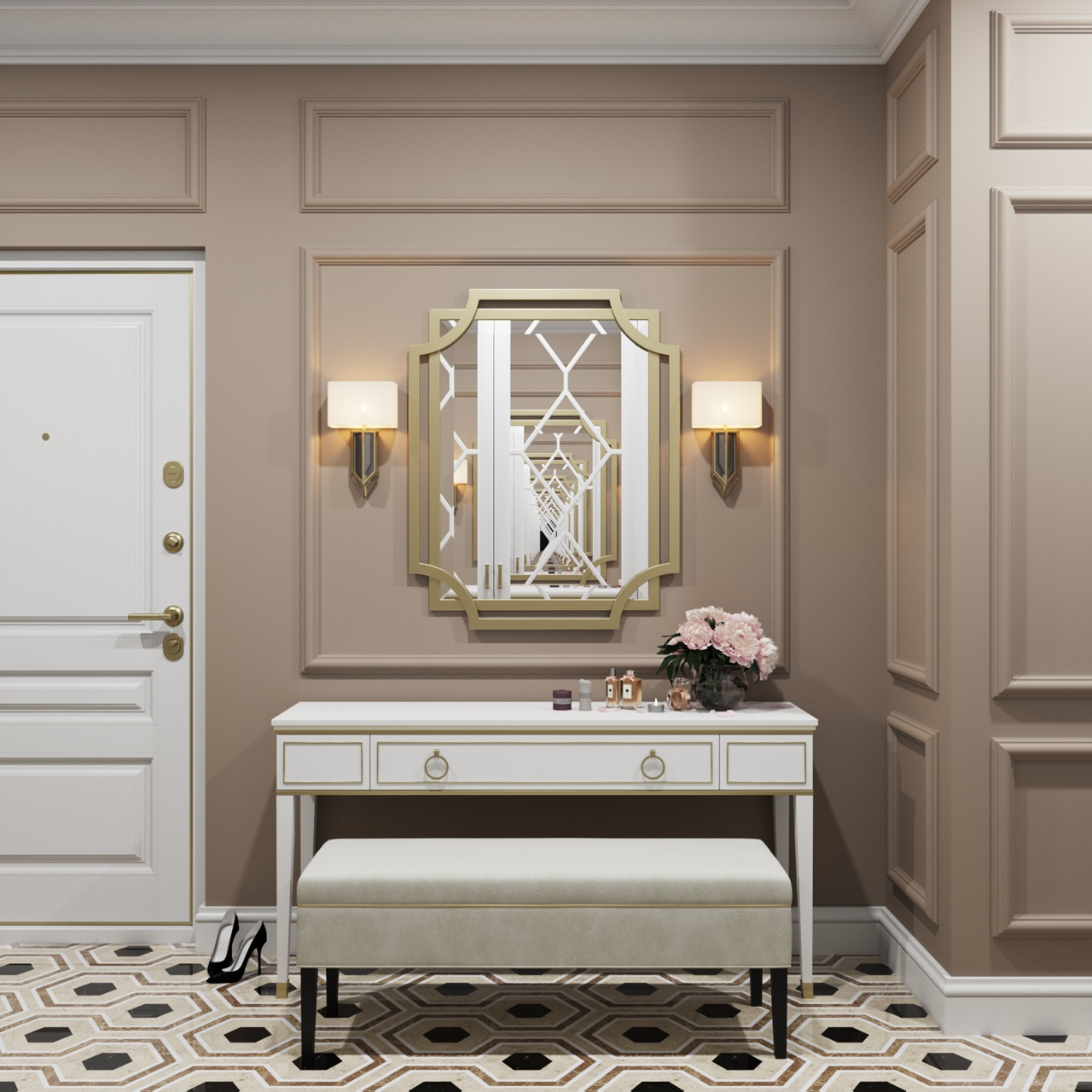 Дизайн-проект квартиры в ЖК Две столицы, 65 кв.м