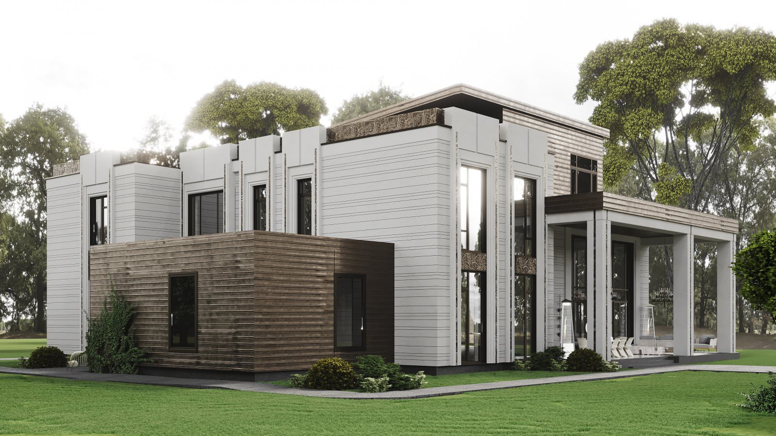 Загородный дом. Дубровка 2023. Проект