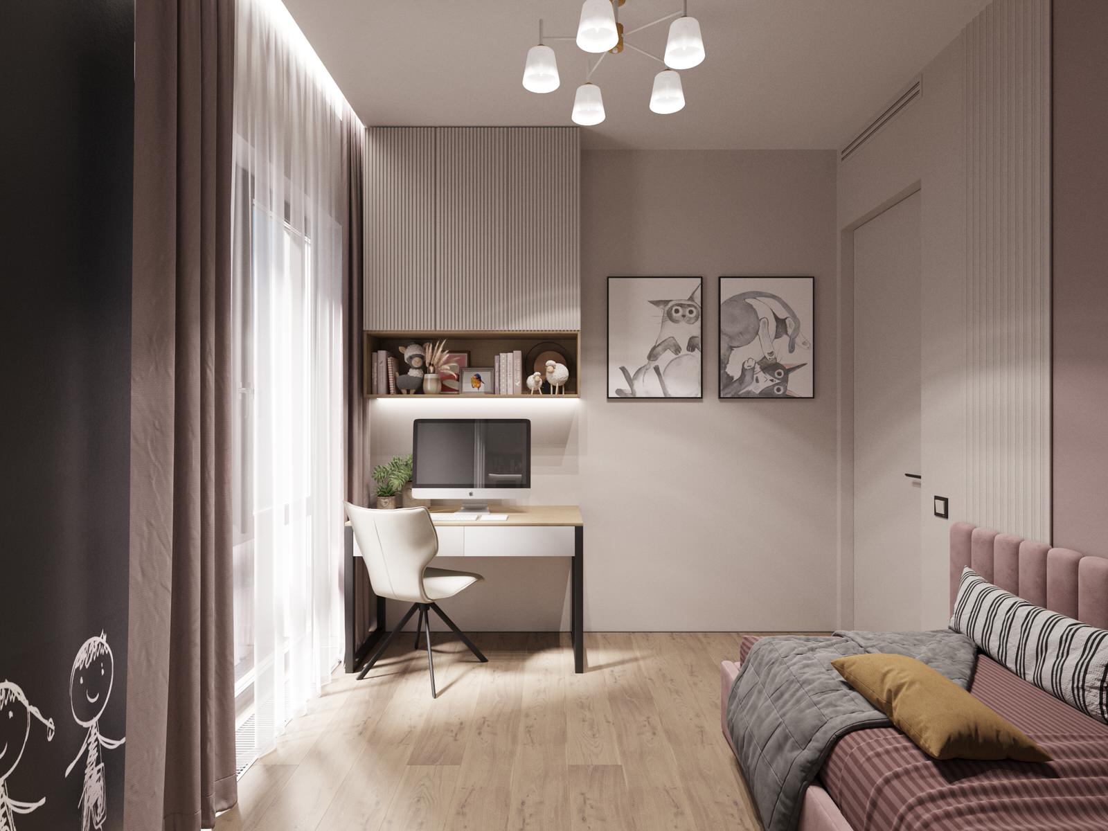 Дизайн-проект для 3-х комнатной квартиры в Москве