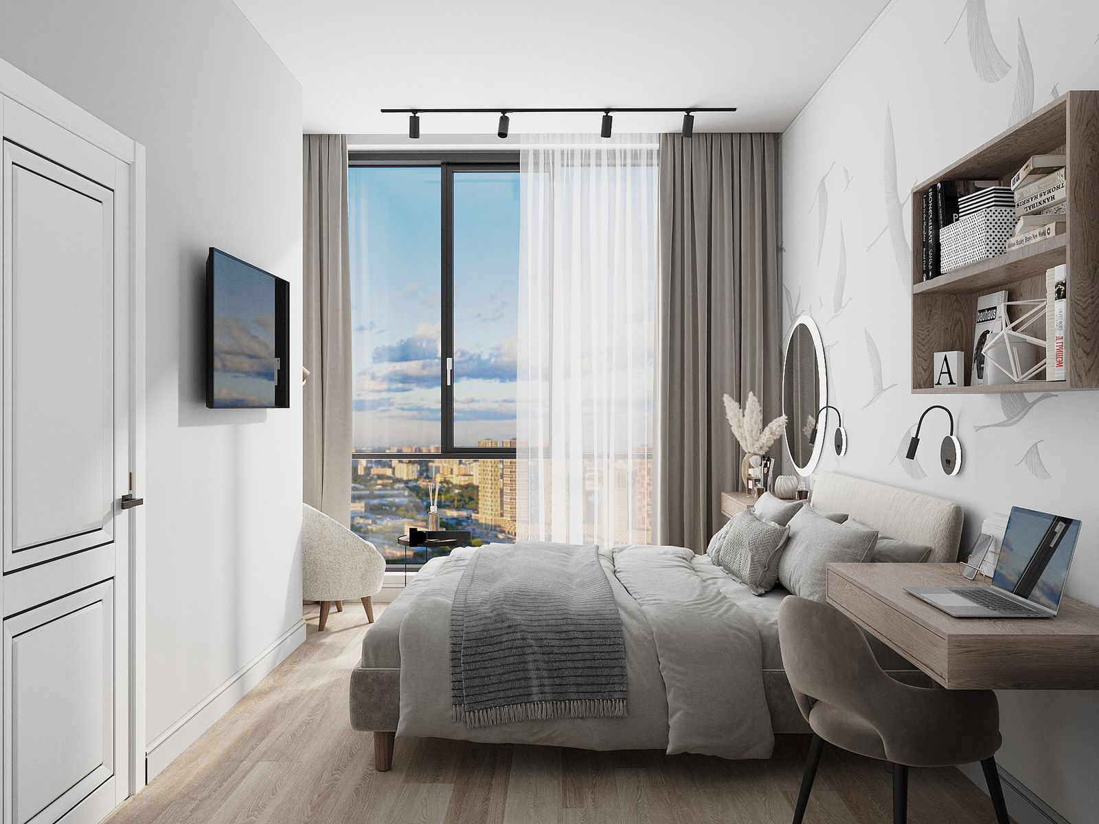 Однокомнатная квартира 37,4м2 ЖК Преображение