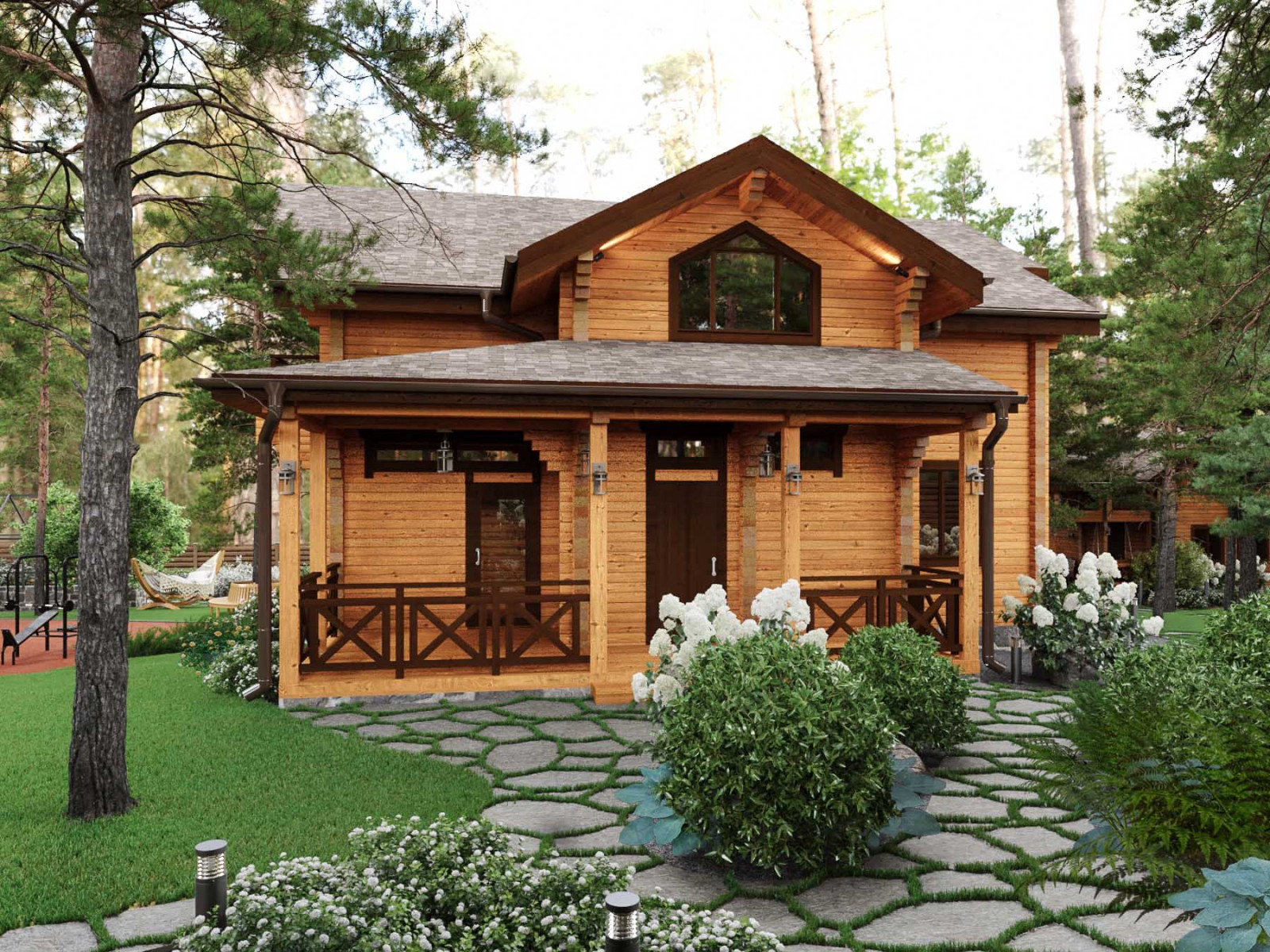 Дорожки, ведущие к дому