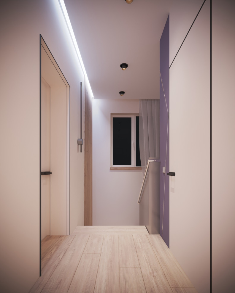 Дом 120 кв.м. _Холл_ Современный стиль