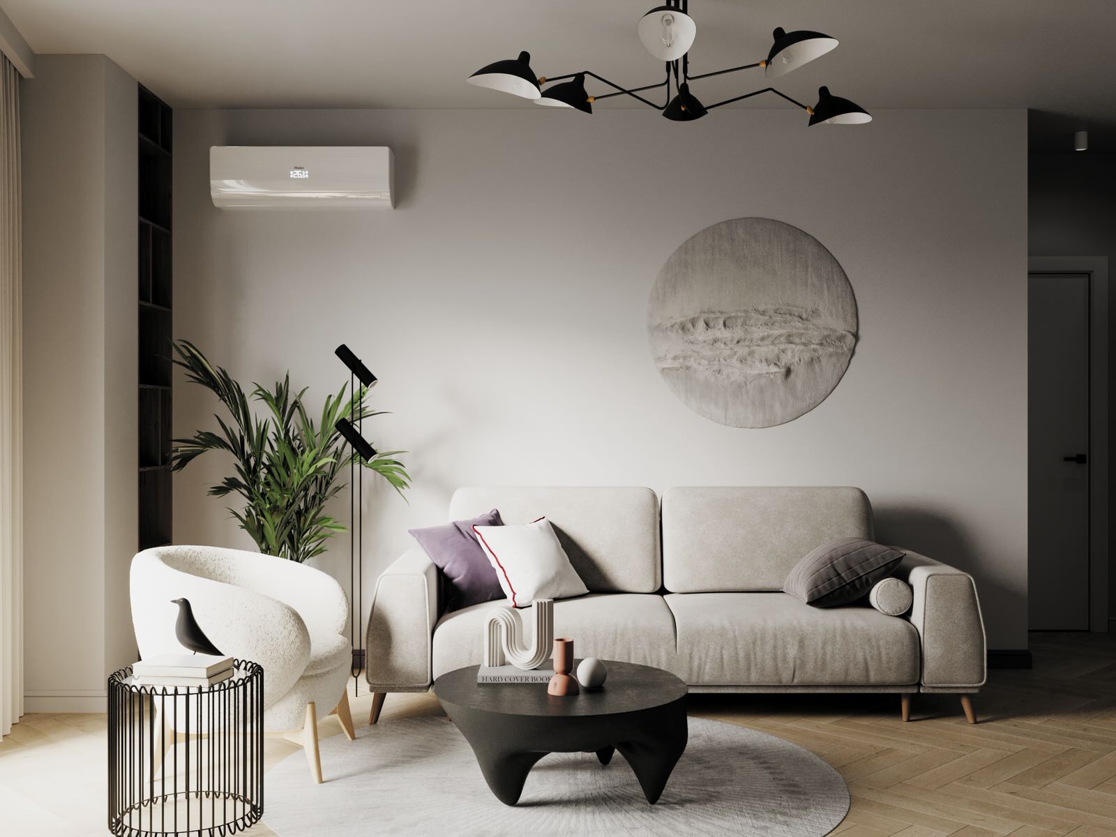 Уютный цветной интерьер