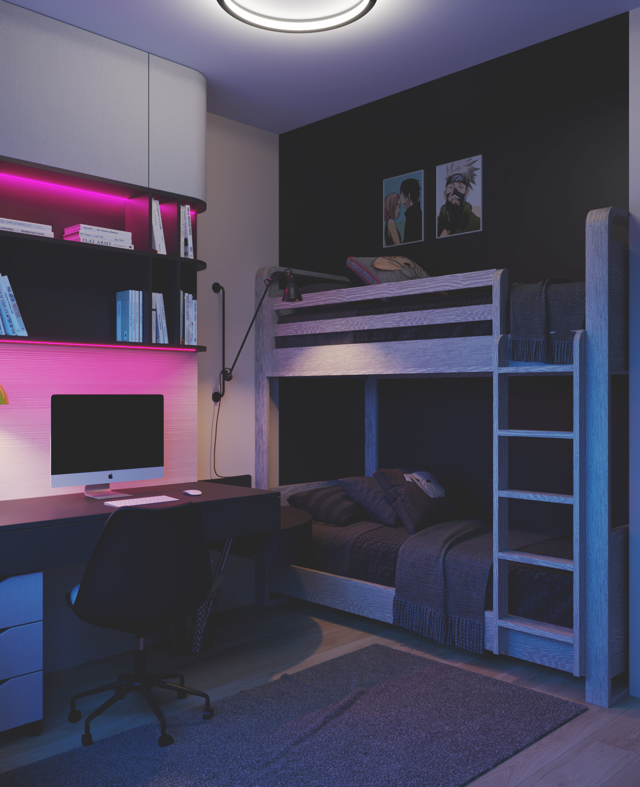 Дизайн-проект квартиры в ЖК Main House, 100 кв.м