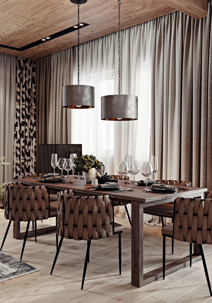 Дизайн интерьера дома в Новофедоровском