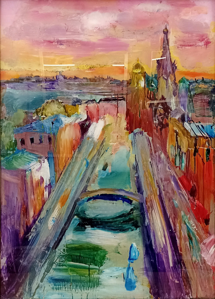 Проект "Взгляд через стекло". Город