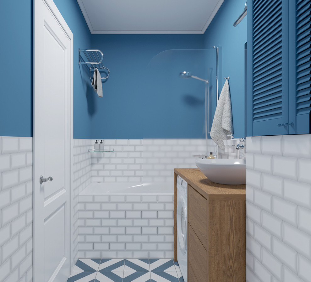 Дизайн санузла с ванной