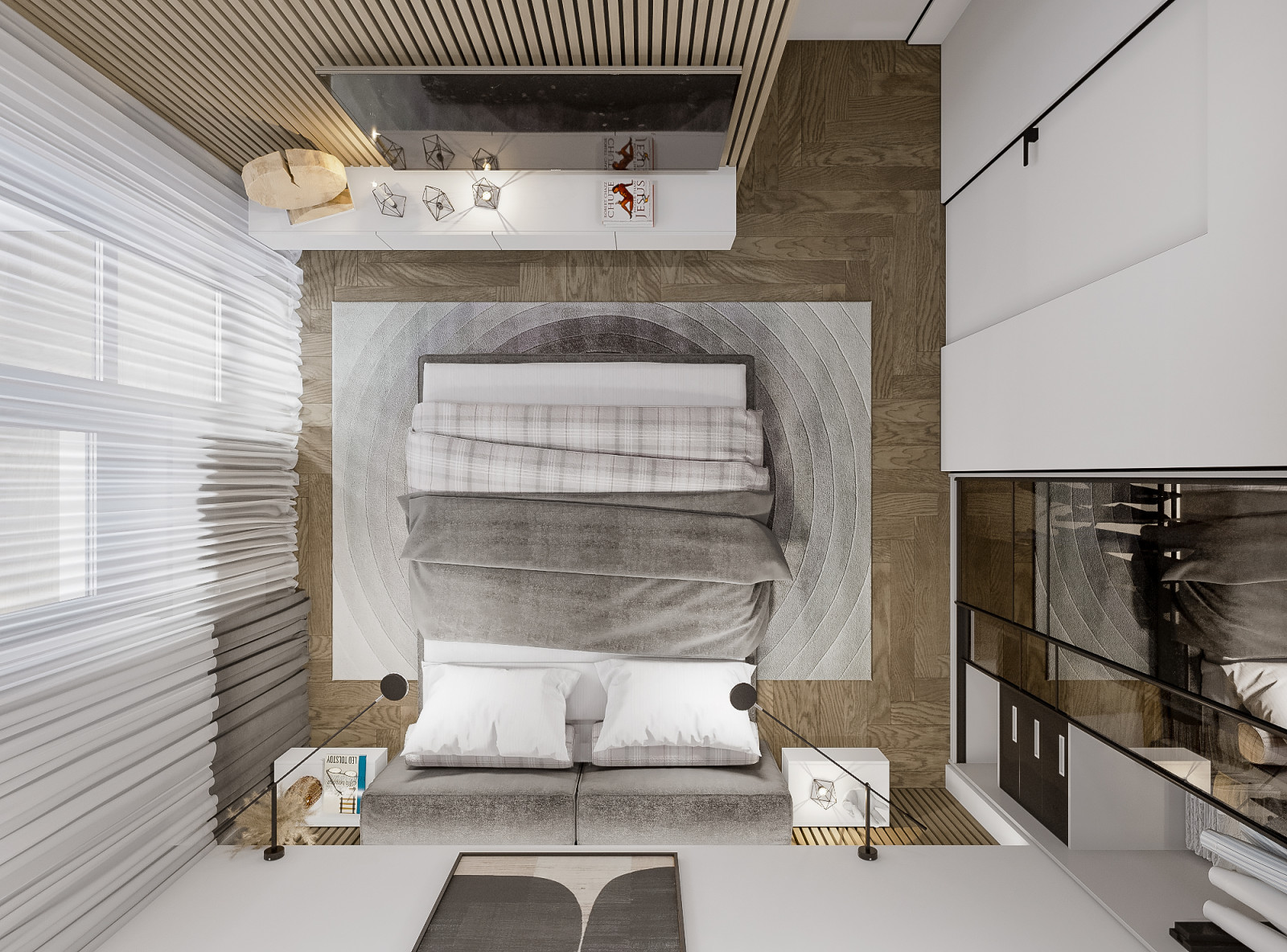 Квартира в современном стиле с элементами Лофт