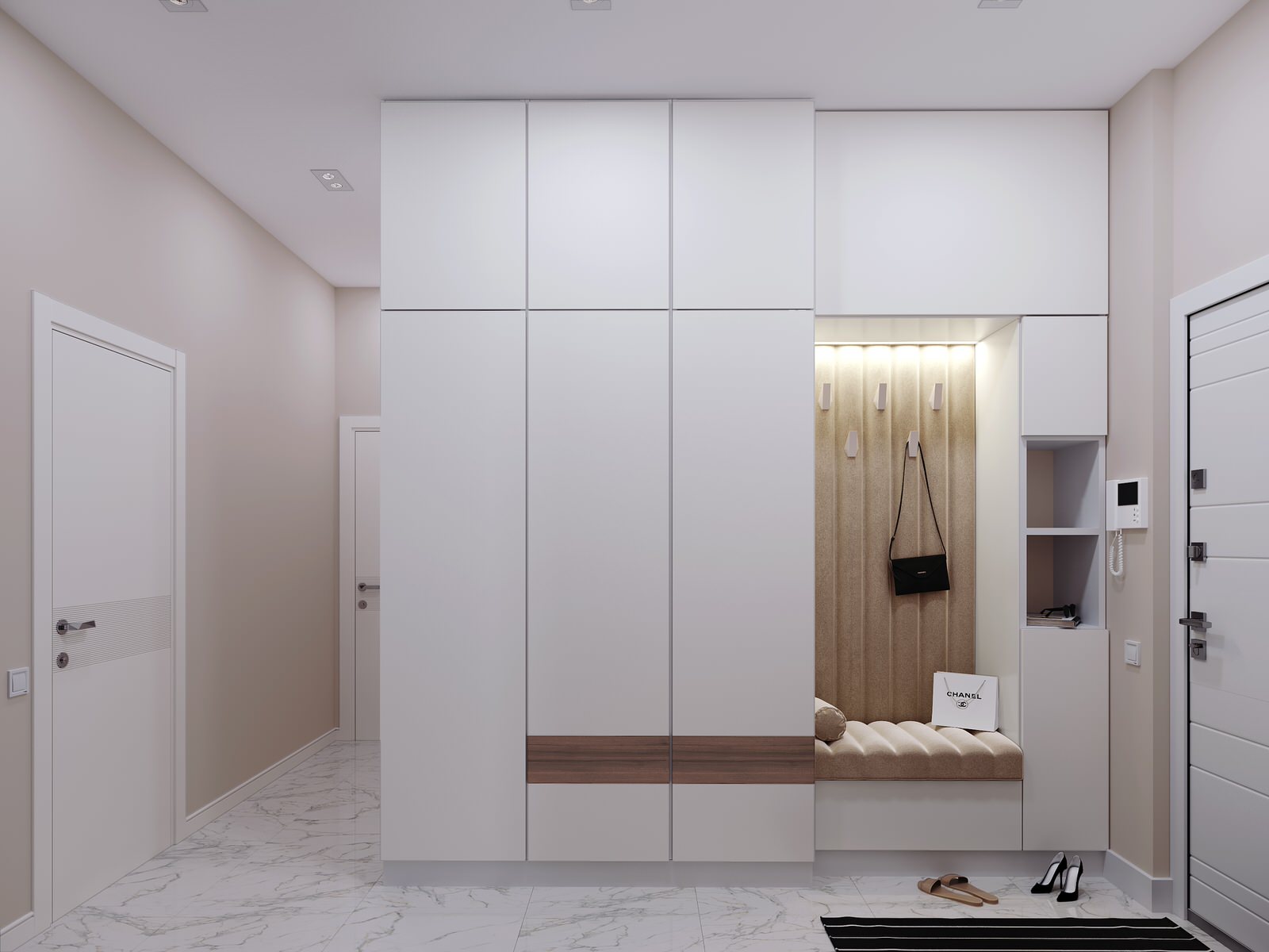 Дизайн-проект частной квартиры ЖК "Династия"