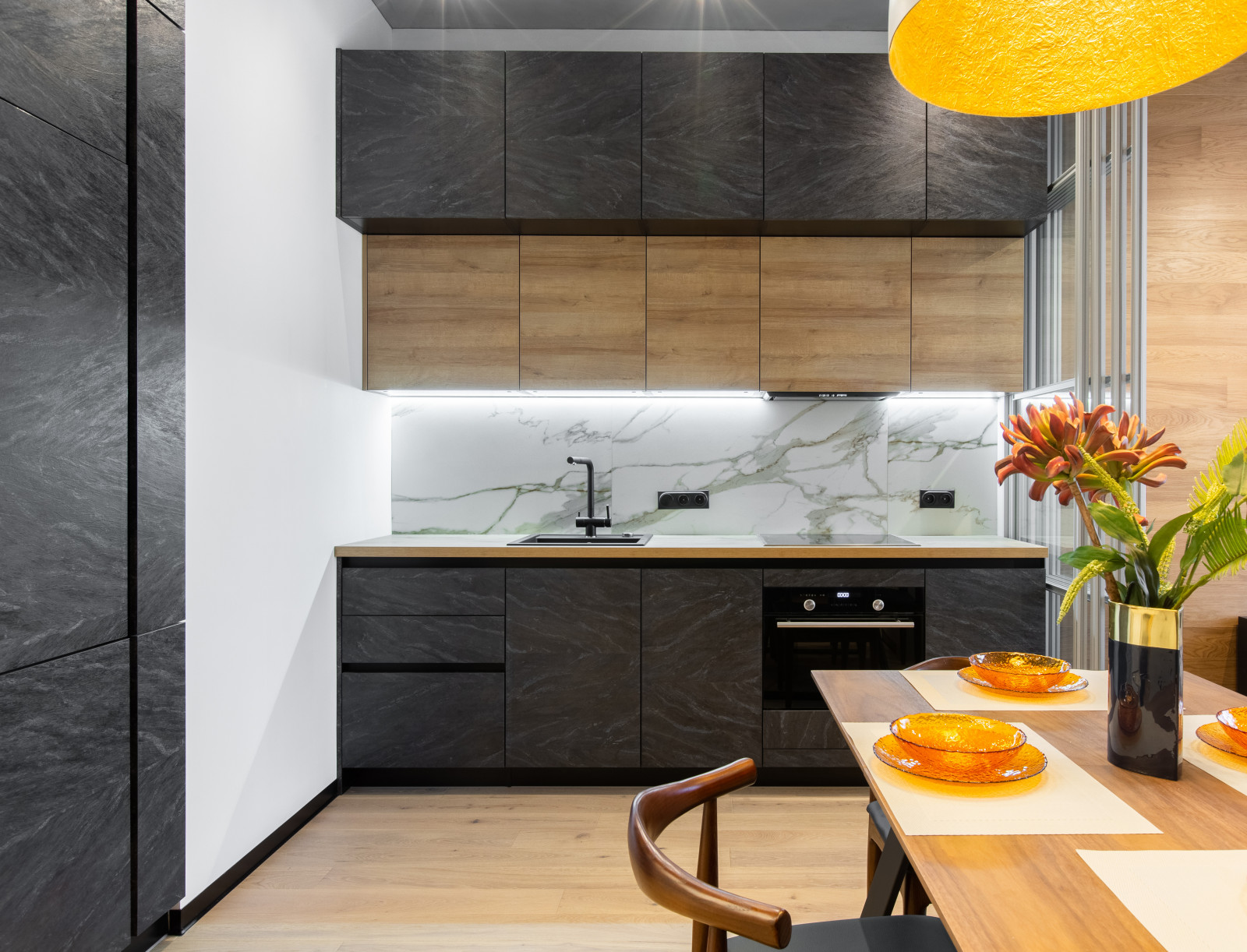 Современный стильный интерьер квартиры