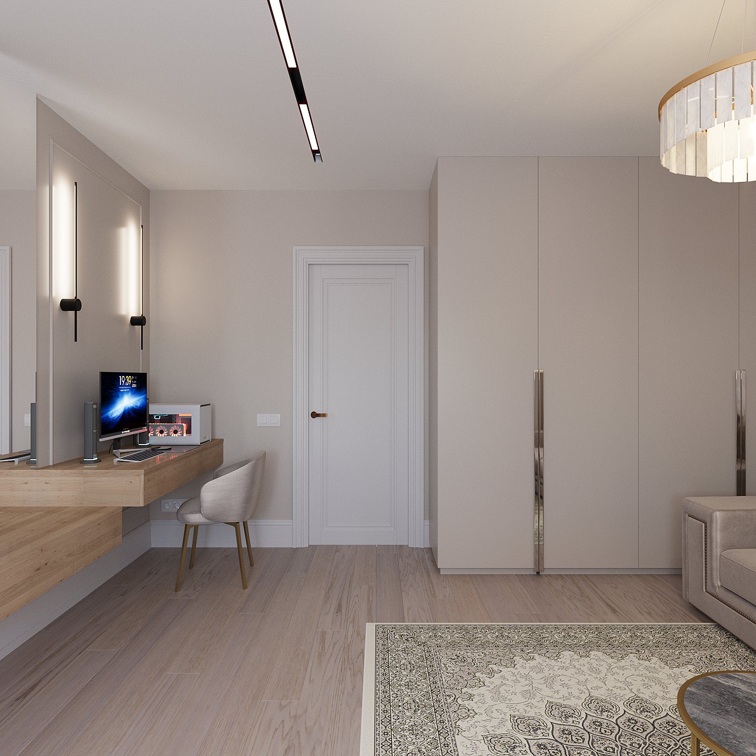 Дизайн проект квартиры 80 кв.м.