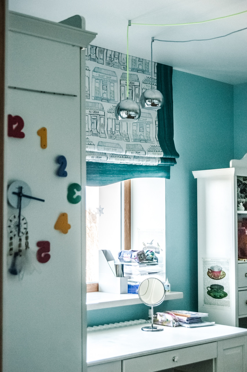 Обложка проекта: Текстильное оформление детской комнаты