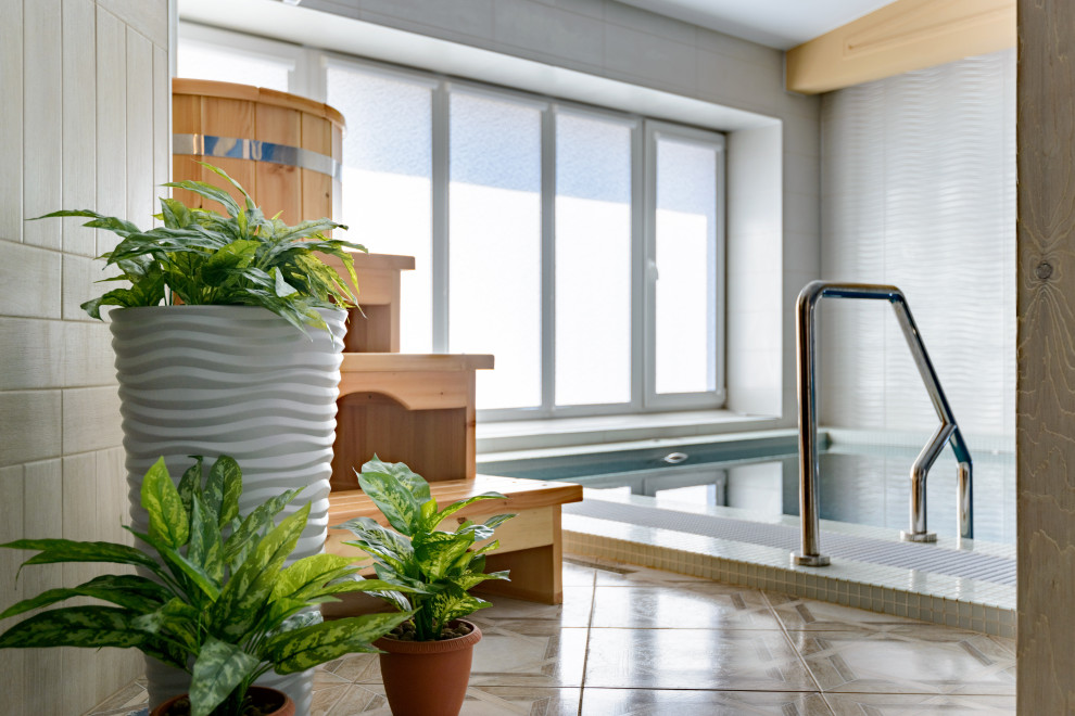 Обложка проекта: Частныйбассейн  в Эко Стиле