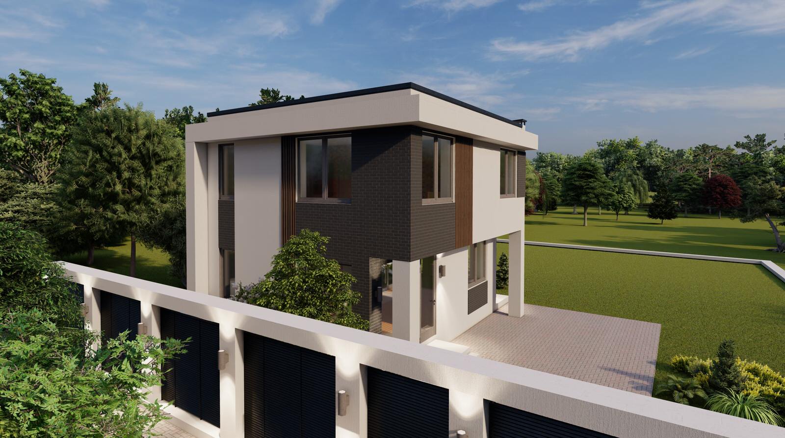 Дом в стиле Hi-Tech