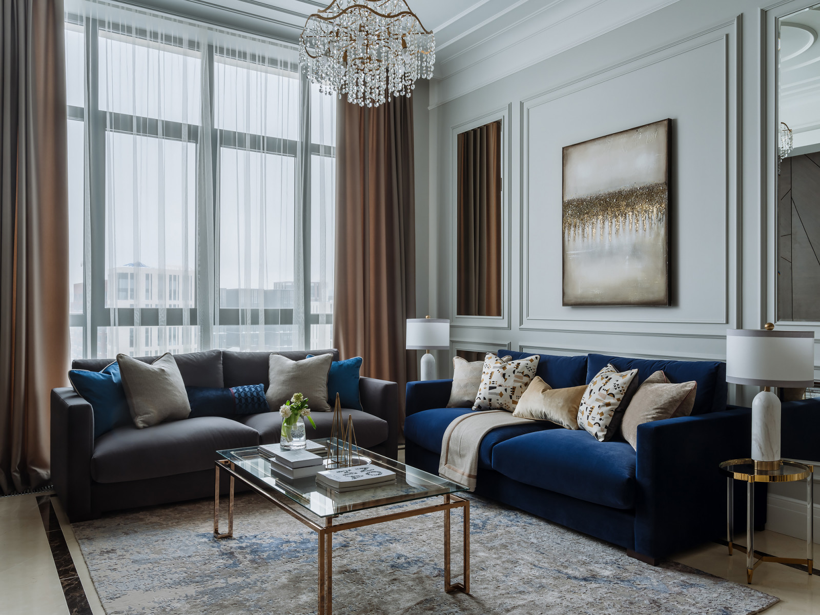 Стилизация квартиры в ЖК Барин Хаус