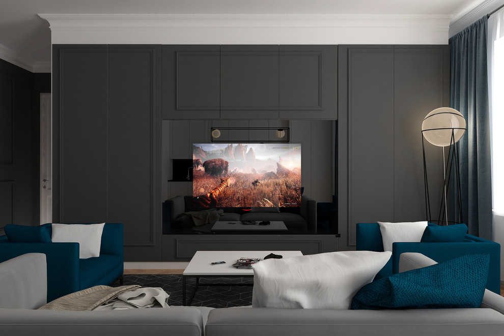 3D-концепт, квартира в ЖК "Дом на Фрунзенской"