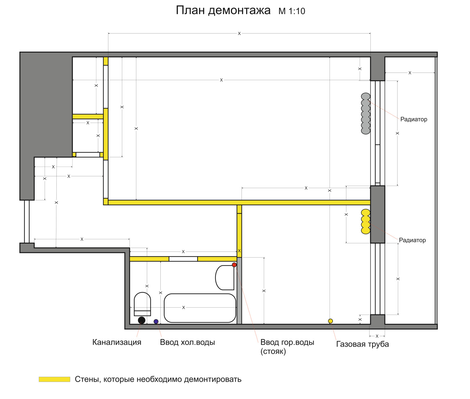 Маленькая квартира-студия
