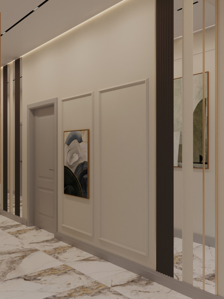 Современный проект квартиры 116 м² для семейной пары