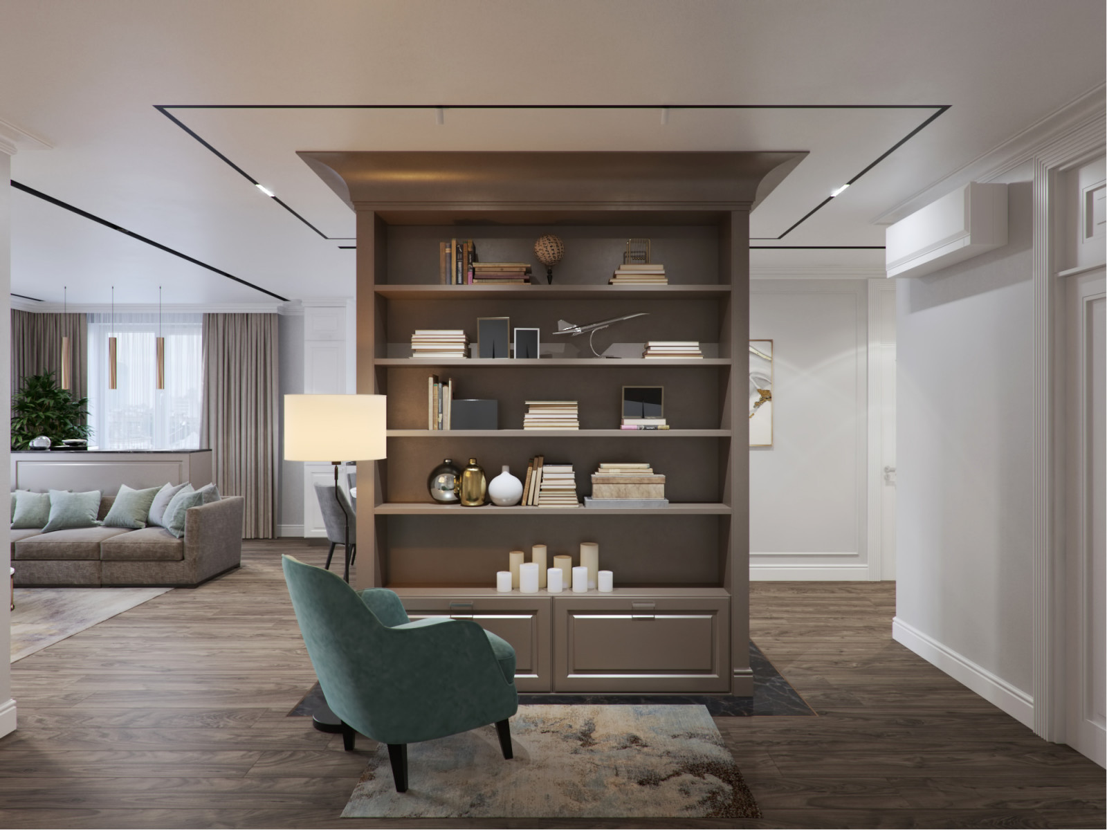 Обложка проекта: Кухня-гостиная