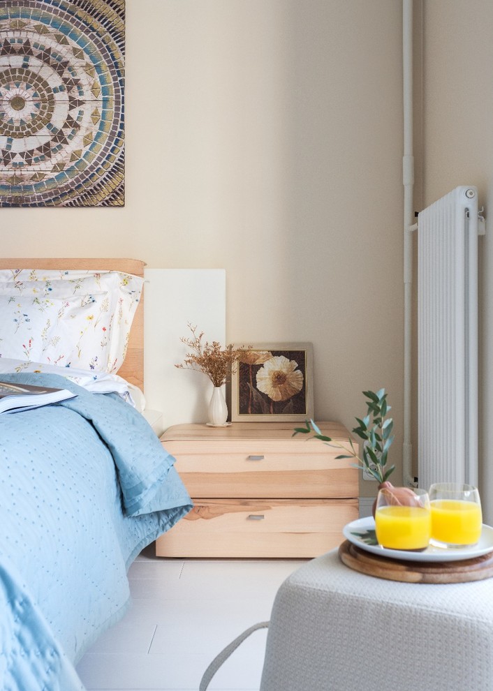 Скандинавский минимализм в белых тонах