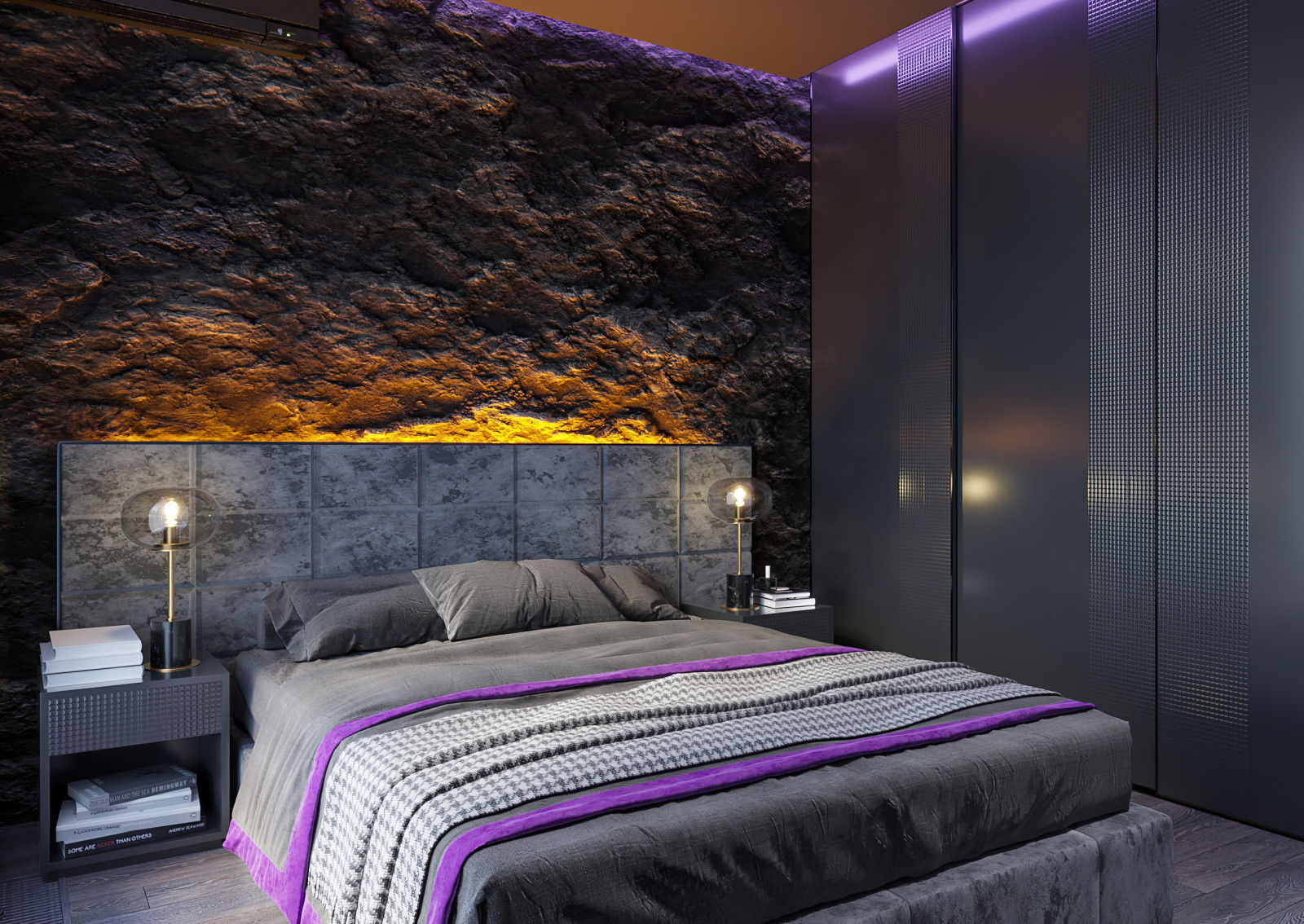 3D визуализация. Квартира в Москве, 73 м2