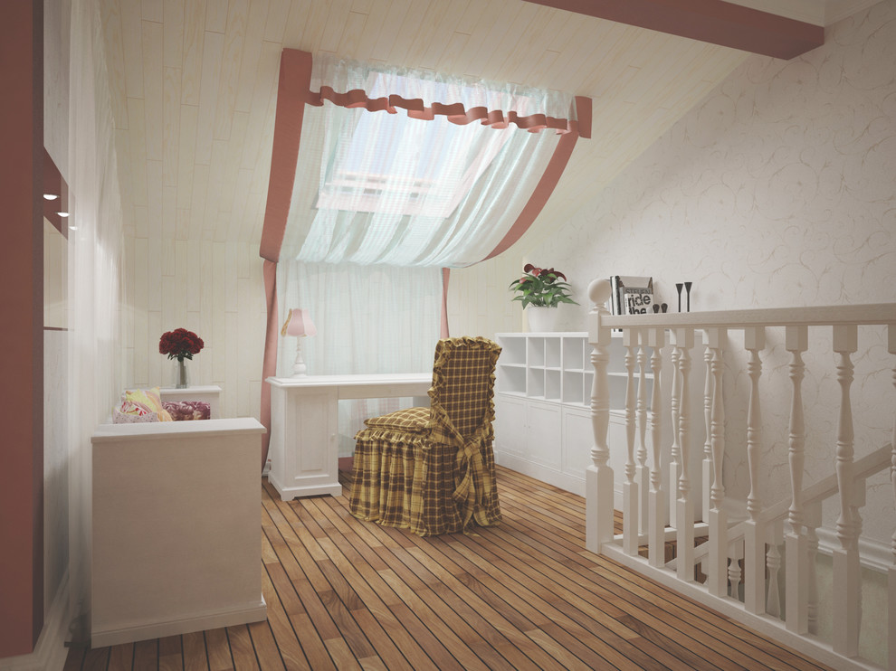 Интерьер двухуровневой квартиры. Солнечная поляна.