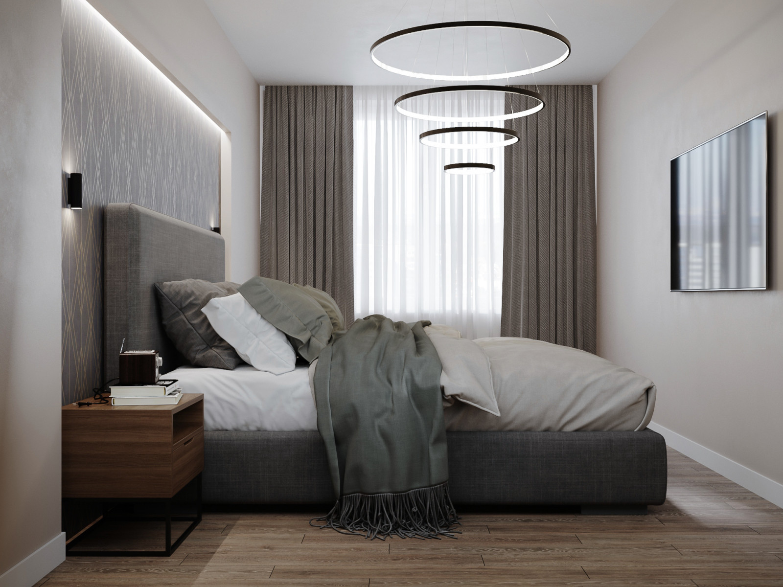 Двухкомнатная квартира для холостяка