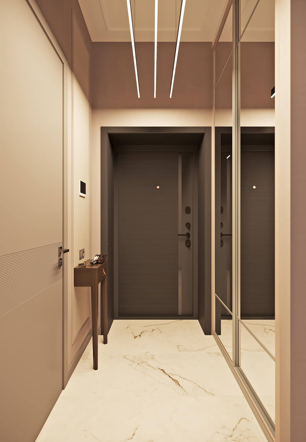 Дизайн интерьера квартиры. Walnut studio