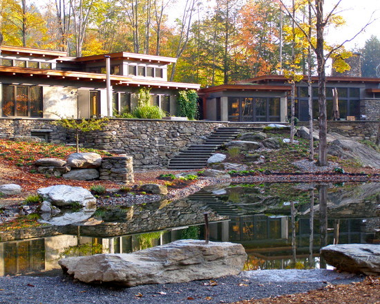 Ландшафтный дизайн на лесном участке